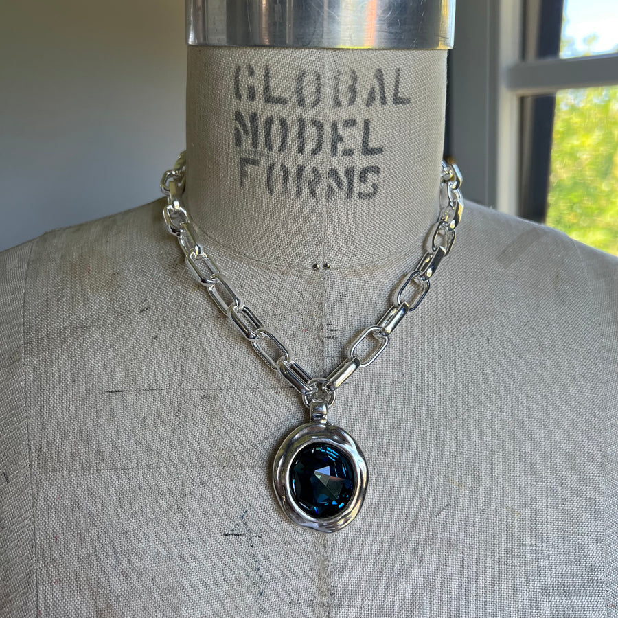 Necklace Allison Silver - Samkas Jewelry
