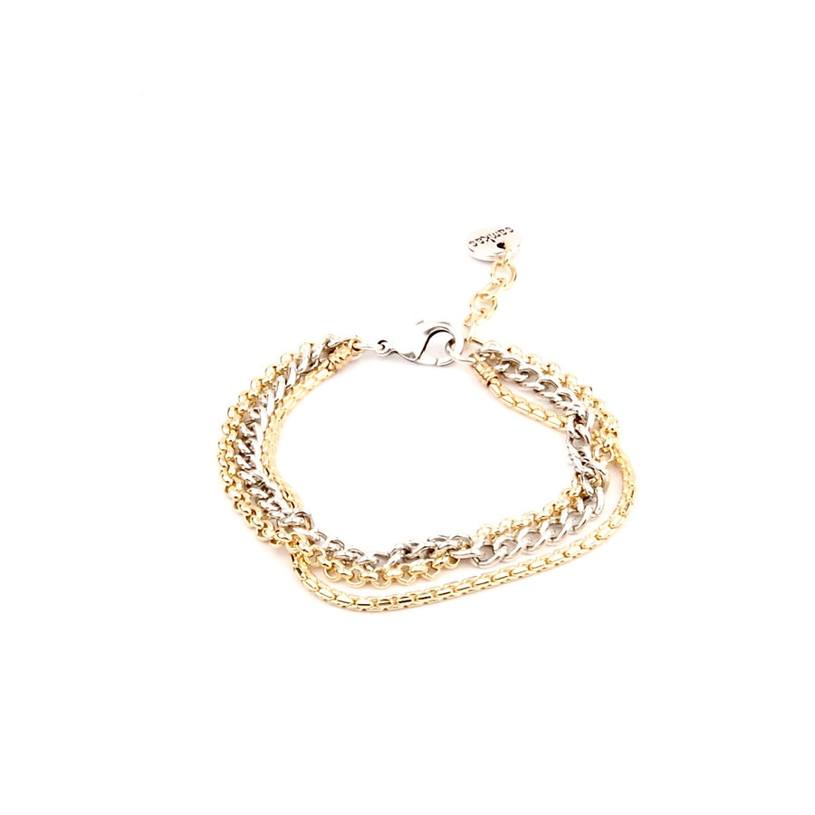 Bracelet Landi Gold & Silver - Samkas Jewelry