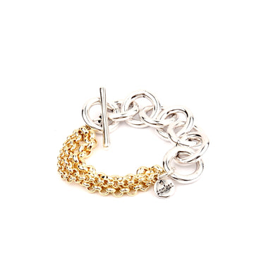 Bracelet Patty Gold & Silver - Samkas Jewelry