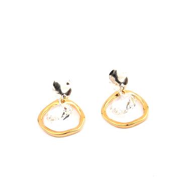 Earring Mika Gold - Samkas Jewelry