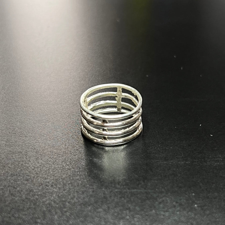 Ring Sinead Sterling Silver - Samkas Jewelry