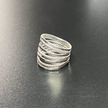 Ring Beck Sterling Silver - Samkas Jewelry