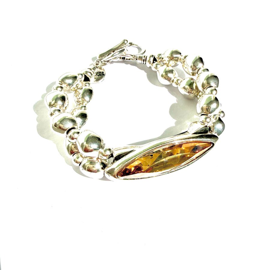 Bracelet Charlotte Light topaz