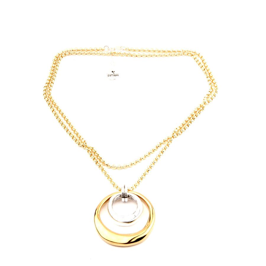 Necklace Brianne Gold & Silver - Samkas Jewelry