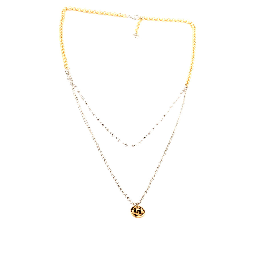 Necklace Catalina Gold & Silver - Samkas Jewelry
