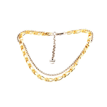 Necklace Dulce Gold & Silver - Samkas Jewelry