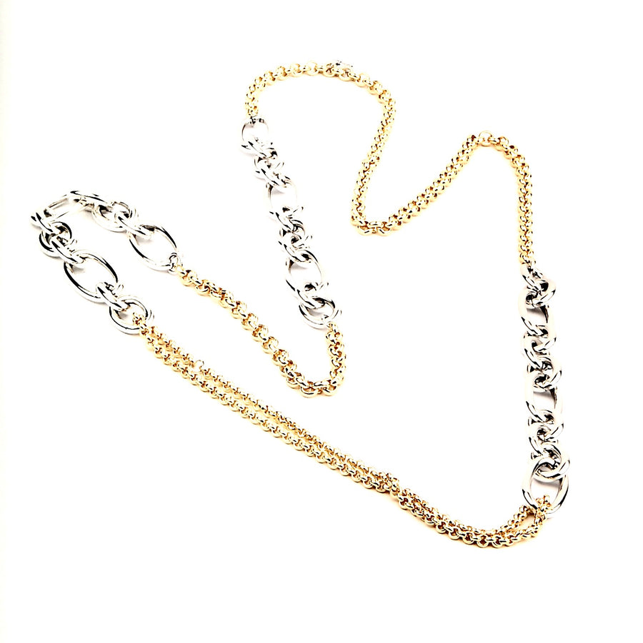 Necklace Fifi Gold & Silver - Samkas Jewelry