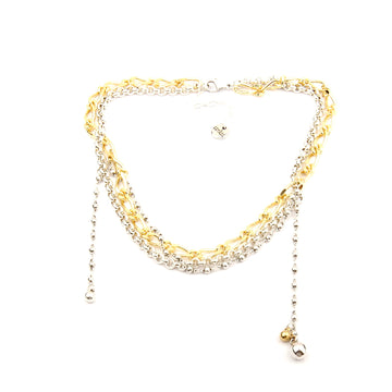 Necklace Naomi Gold & Silver - Samkas Jewelry