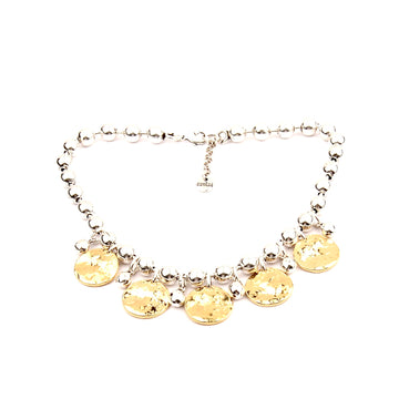 Necklace Nicole Gold & Silver - Samkas Jewelry