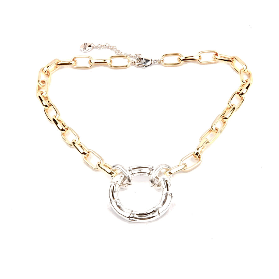 Necklace Ascen Gold & Silver - Samkas