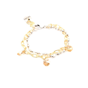 Bracelet Bettina Gold & Silver - Samkas Jewelry