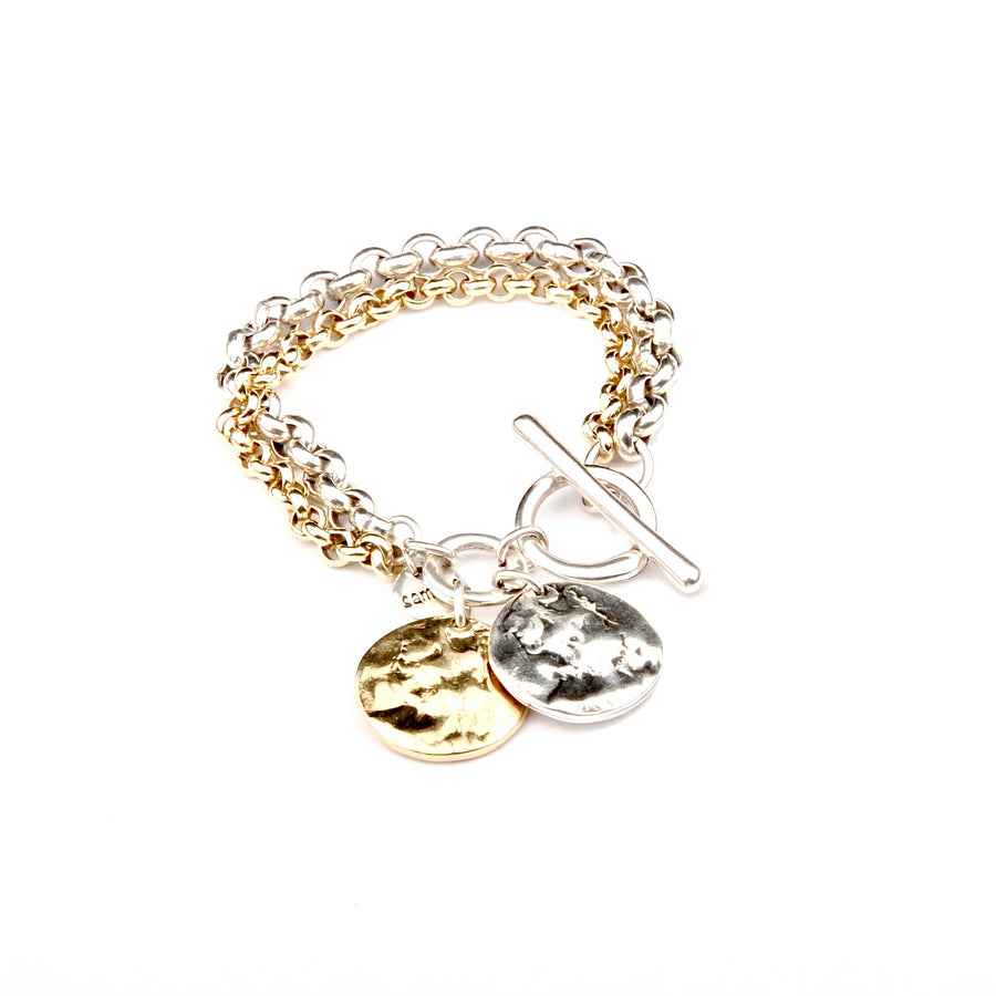 Bracelet Lisa Gold & Silver - Samkas