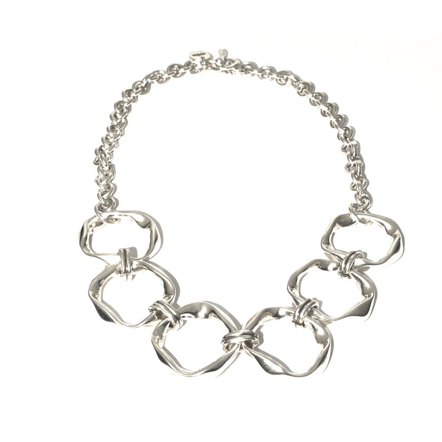 Necklace Sol (full silver) - Samkas