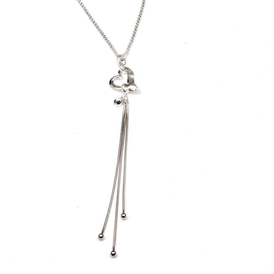 Necklace Mirtha silver - Samkas
