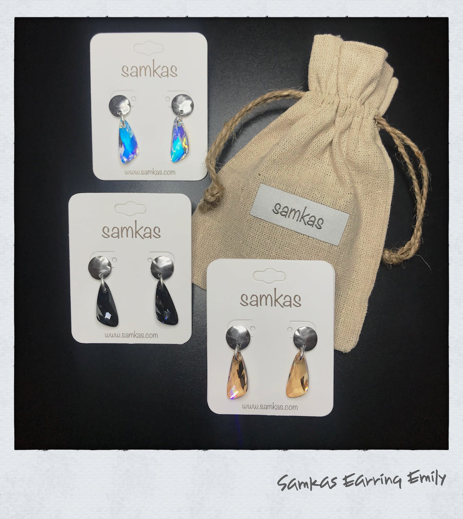 Earrings Emily (3 color variant) - Samkas